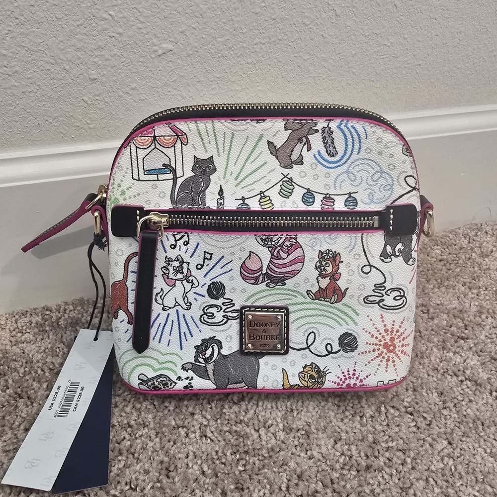 Dooney and Bourke Disney Cats Crossbody